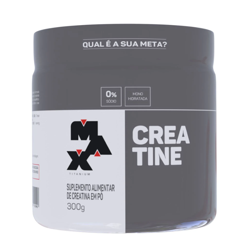 Creatina 100% Pura 300g Max Titanium