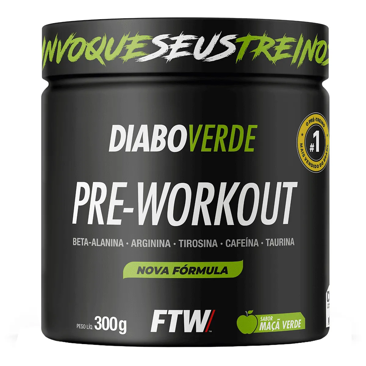 Pré-Treino Workout 300g DIABO VERDE