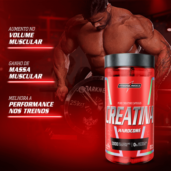 Creatina 100% Pura 120 Cápsulas - Imagem 5