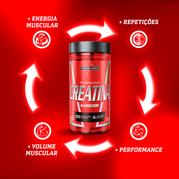Creatina 100% Pura 120 Cápsulas - Imagem 2