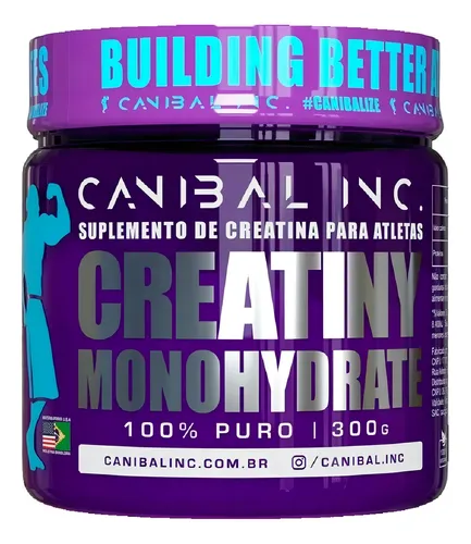 Creatina Monohidratada 300g Canibal Inc