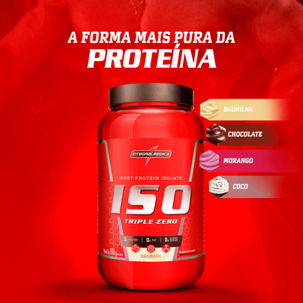 Whey Protein Isolado 900g - IntegralMedica - Imagem 3