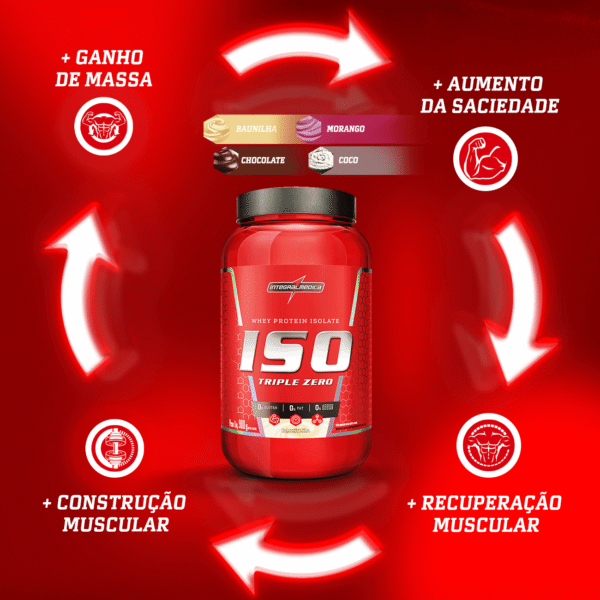 Whey Protein Isolado 900g - IntegralMedica - Imagem 5