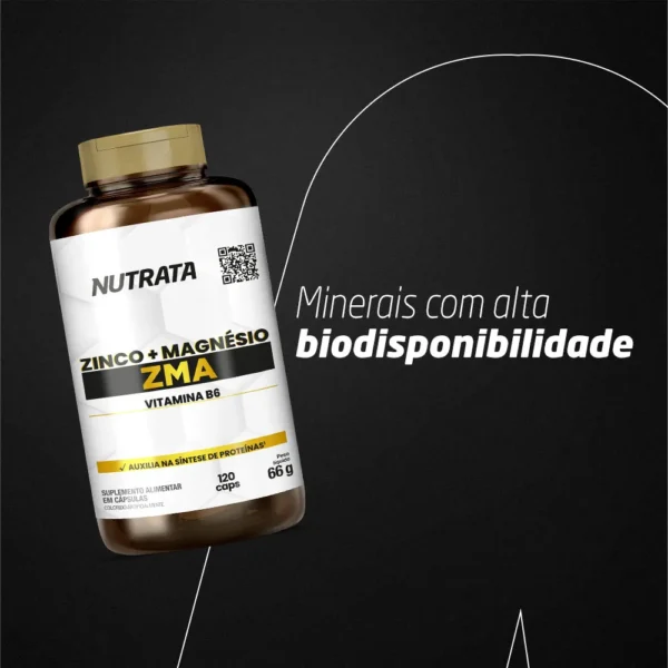 ZMA Factor 120caps - Nutrata - Imagem 3