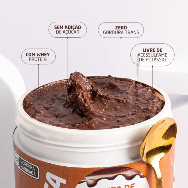 Pasta de Amendoim 600g - Brownie Nutrata - Imagem 5