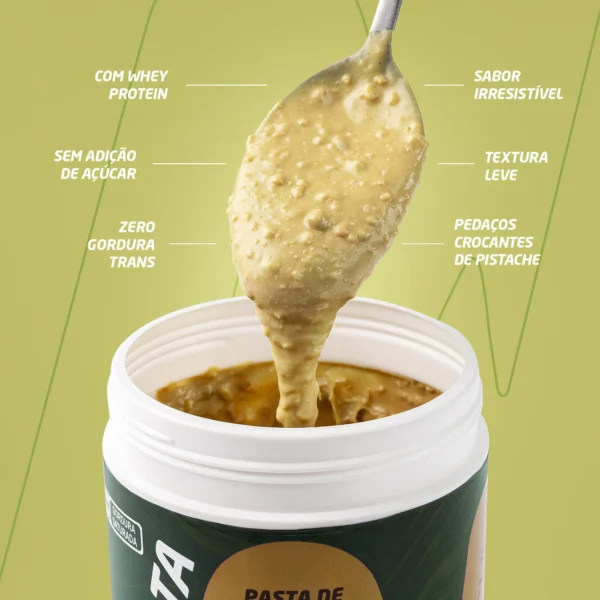 Pasta de Amendoim e Pistache 400G - Nutrata - Imagem 4