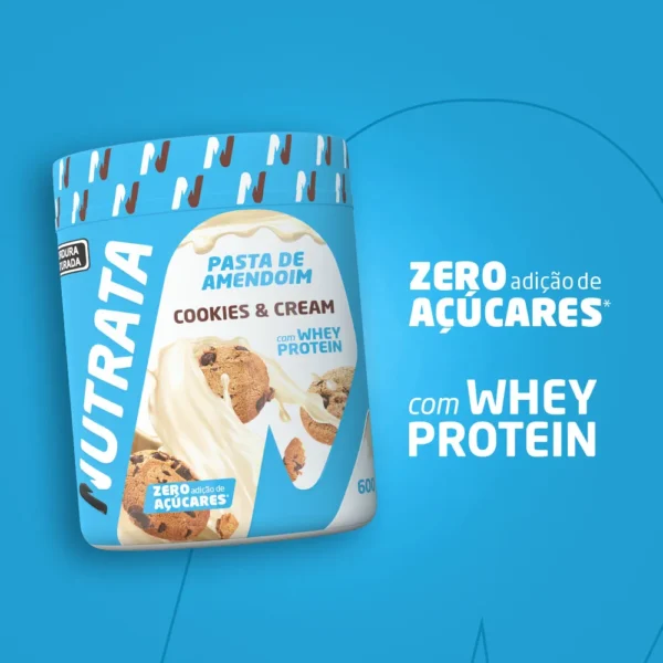 Pasta de Amendoim 600g - Cookies Nutrata - Imagem 5
