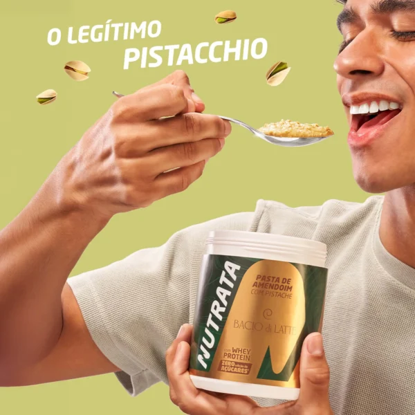 Pasta de Amendoim e Pistache 400G - Nutrata - Imagem 2