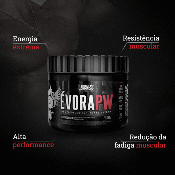 Pré Treino Evora 150G - Darkness - Imagem 3