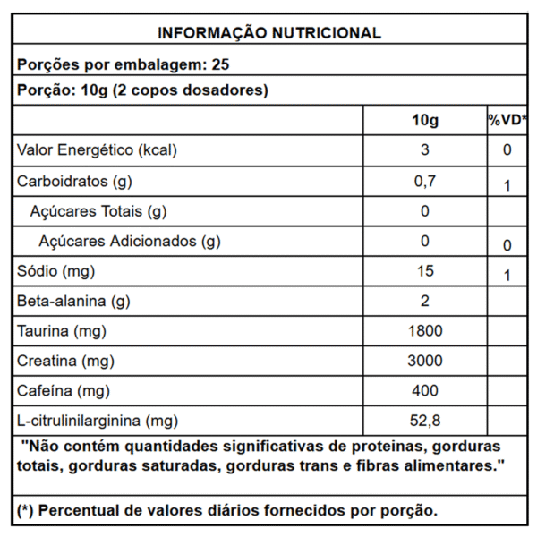 Pré Treino Agent Orange 250G - New Millen - Imagem 2