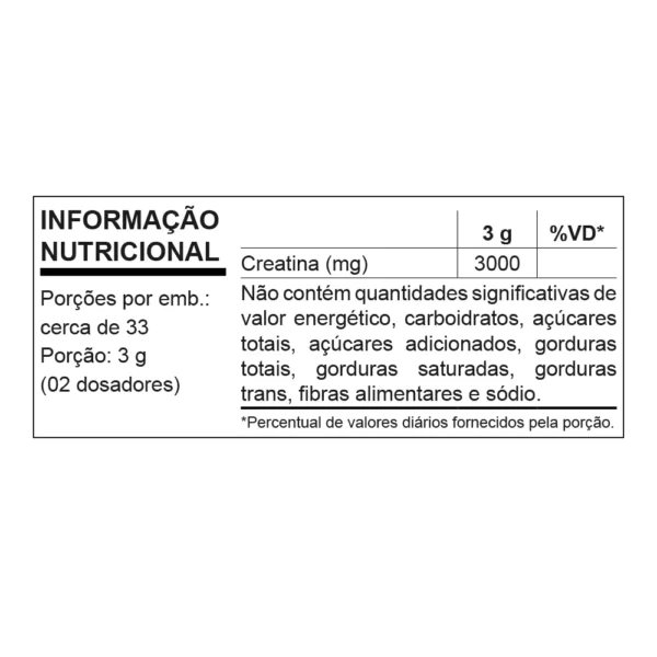 Creatina Up 100G - Nutrata - Imagem 3