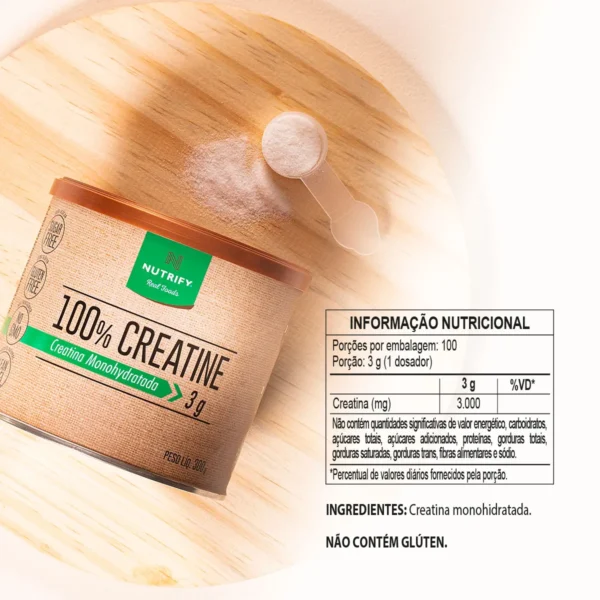 Nutrify Creatina 300G - Nutrify - Imagem 4