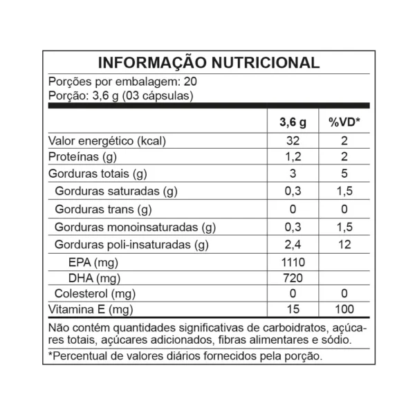 Omega 3 60 caps - Nutrata - Imagem 2