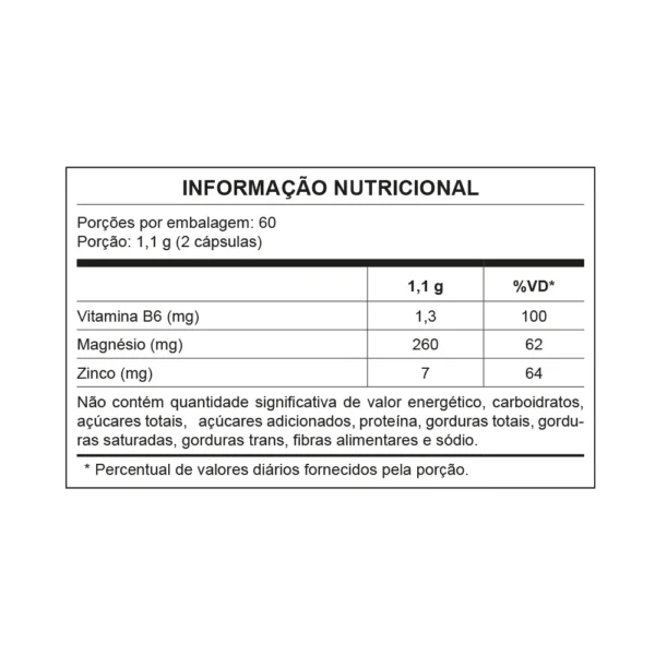 ZMA Factor 120caps - Nutrata - Imagem 4